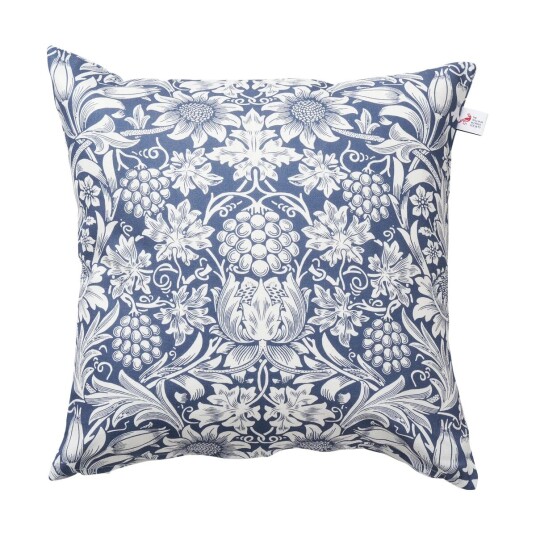 Klippan Yllefabrik Sunflower putetrekk 45 x 45 cm Dark denim