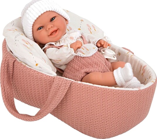 Arias Elegance Baby Dukke Rosa 33 cm