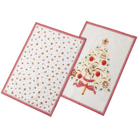 Villeroy & Boch - Winter Bakery Delight kjøkkenhåndklesett 2 stk