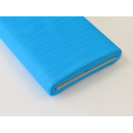 Diverse Tyllstoff Nylon 96 Turkis 145cm 50cm