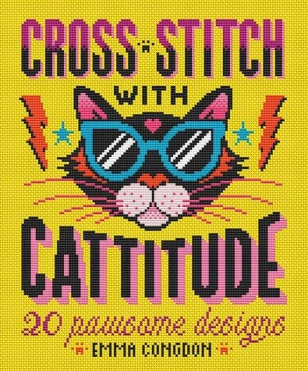 Cross Stitch With Cattitude Av Emma (Author) Congdon