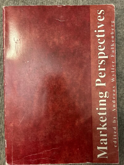 Marketing perspectives: a book of readings