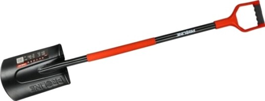 Pro Line Spade Premium Herdet Skaft I Metall 1200 Mm