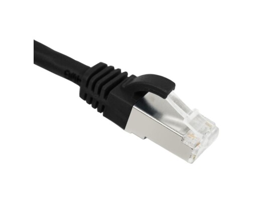 Scp C6pcsh 10M Bk 10 M Cat6 F/Ftp Fftp Rj 45 Rj 45 Sort