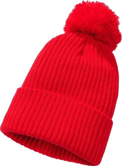 Brandit Bobble Hat Rød Brandit Bobble Hat Rød