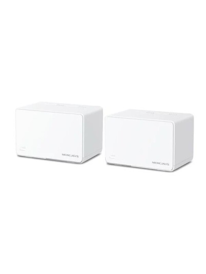 Mercusys Halo H80X (2-pack) Dobbelbånd (2.4 GHz / 5 GHz) Wi-Fi 6 (802.11ax) Hvit 3 Innvendig lys