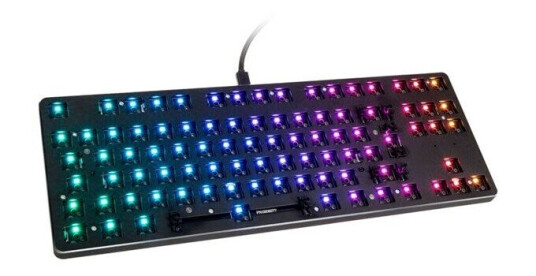 Glorious GMMK TKL ISO - Gamingtastatur - Uten numpad - Svart Glorious GMMK TKL ISO - Gamingtastatur - Uten numpad - Svart