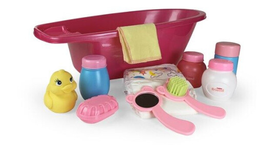 Happy Friend Bathtub with Accessories Happy Friend Bathtub with Accessories