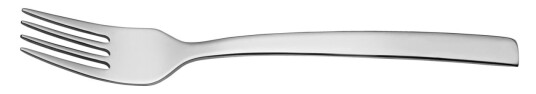 VEGA Minigaffel Decaso; 12.2 cm (L); Sølvfarge, Håndtak Sølvfarge; 12 Stykk / Forpakning