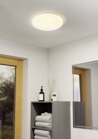 Eglo Pogliola E Plafond Ø260 • 1250 Lm • 4000 K • Ip44 • Hvit Eglo Pogliola E Plafond Ø260 • 1250 Lm • 4000 K • Ip44 • Hvit