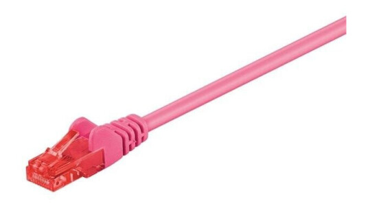 Pro UTP CAT 6E Nettverkskabel 10m Magenta