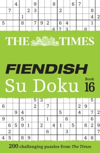The Times Fiendish Su Doku Book 16 Av The Times Mind Games