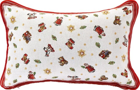 Villeroy & Boch - Toys Fantasy Gobelin vendbar pute santa 48x32 cm Villeroy & Boch - Toys Fantasy Gobelin vendbar pute santa 48x32 cm