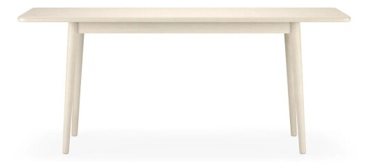 Stolab Miss Holly bord 175 x 100 + 2 ilegg 2 x 50 cm Bjørk hvitolje
