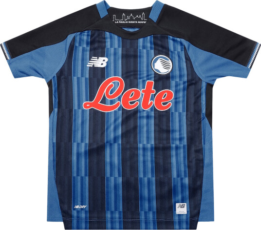 New Balance Atalanta Bc 26/27 Home Youth Short Sleeve Jersey Blue YXL New Balance Atalanta Bc 26/27 Home Youth Short Sleeve Jersey Blue YXL