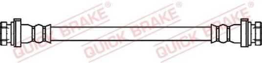 Bremseslange QUICK BRAKE 25.033 Bremseslange QUICK BRAKE 25.033