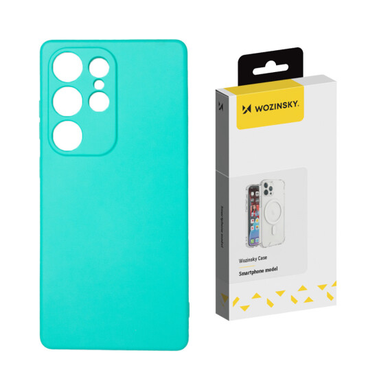 Wozinsky Silikondeksel for Samsung Galaxy S25+ Mintgrønn