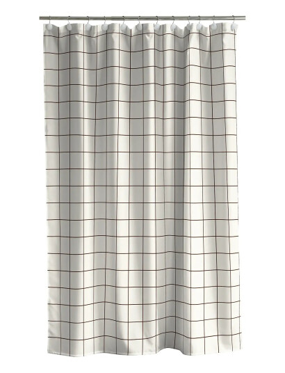 Södahl Badeforhæng Vista - Cream - 180X200CM x 200