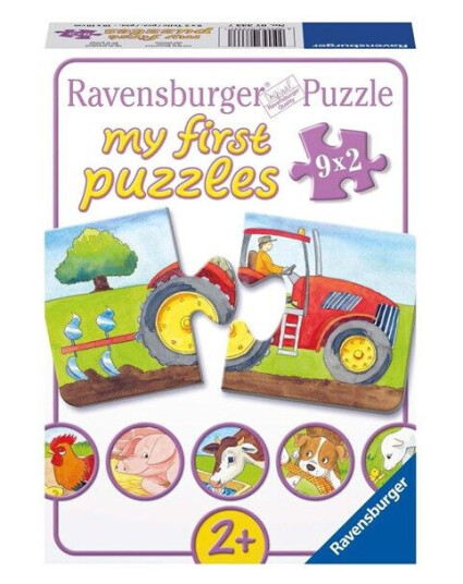 Ravensburger On the farm 9x2pcs
