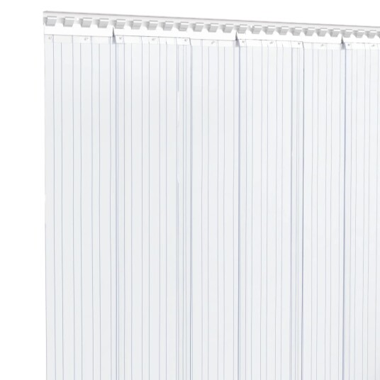 vidaXL Dørgardin gjennomsiktig 200 mmx1,6 mm 10 m PVC vidaXL Dørgardin gjennomsiktig 200 mmx1,6 mm 10 m PVC