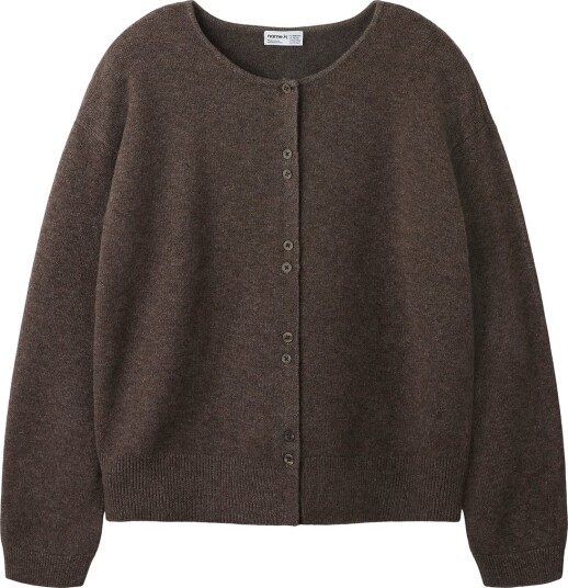 Name It Genser Strikk NkfLemina Chocolate Brown Name It 11 12 år (146 152) Genser Brun