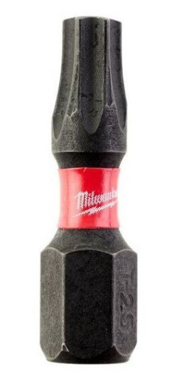 Milwaukee SHOCKWAVE TX25 25 mm Bits 2-pakning for Heavy Duty