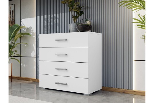Kommode Lindesberg 77 cm Hvit