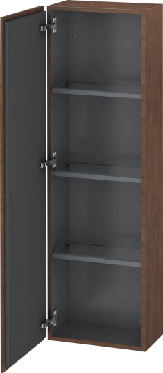 Duravit L-Cube Halvhøyt skap m/1 dør 400x1320x243 mm Amerikansk Valnøtt