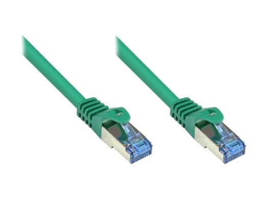 Rns® Patchkabel Med Låsebeskyttelse Kat. 6A S/Ftp Pimf Halogenfri 500Mhz Grønn 2M Gode Tilkoblinger (8060-H020g)