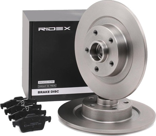 Bremseskiver og -klosser RIDEX 3405B0110