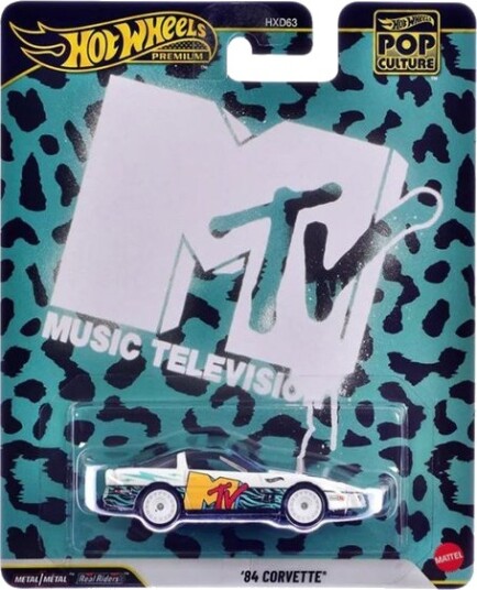 Hot Wheels Lekebil – Pop Culture MTV – "84 Corvette