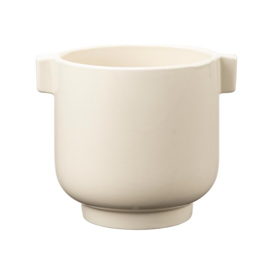 Standard produsent Potte Isabella hvit 14 cm