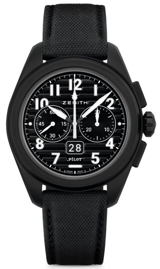 Zenith Herreklokke 49.4000.3652 21.I001 Pilot Big Date Flyback