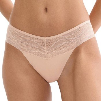 Triumph Truser Breathe and Lift Smart String Beige Medium Dame