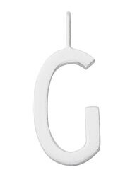 Design Letters Archetype Charm 16 mm Silver A-Z G