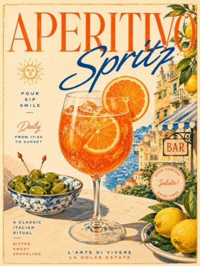 Plakat Aperitivo Spritz