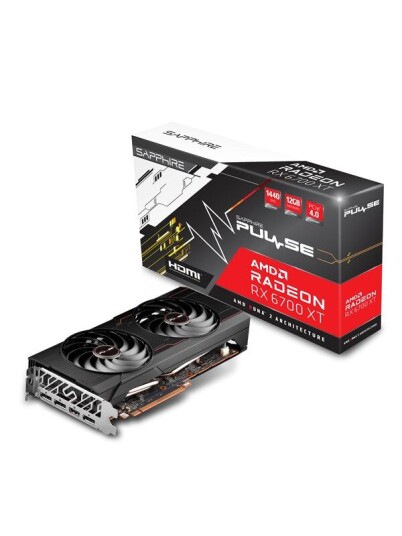 Sapphire Radeon RX 6700 XT Pulse - 12GB GDDR6 RAM - Grafikkort