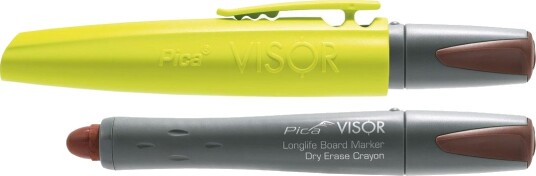 Pica Marker Visor Whiteboard-tusj Brun