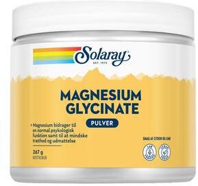 Solaray Magnesium Glycinate 267 g. Solaray Magnesium Glycinate 267 g.