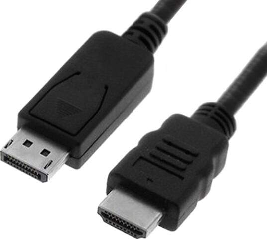 Itb Ro11.99.5781 2 M Displayport Hdmi Hankjønn Hankjønn Nickel