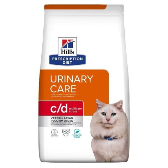 Hill's Prescription Diet C/D Urinary Care Tørrfôr til katt med fisk 3 kg