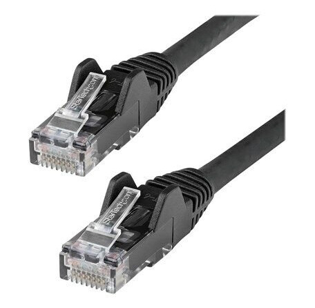StarTech 50cm CAT6 Nettverkskabel med LSZH Materiale - Svart