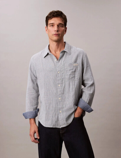 Calvin Klein Jeans Casual Classic Boardwalk Summer - Blue - S Calvin Klein Jeans Casual Classic Boardwalk Summer - Blue - S