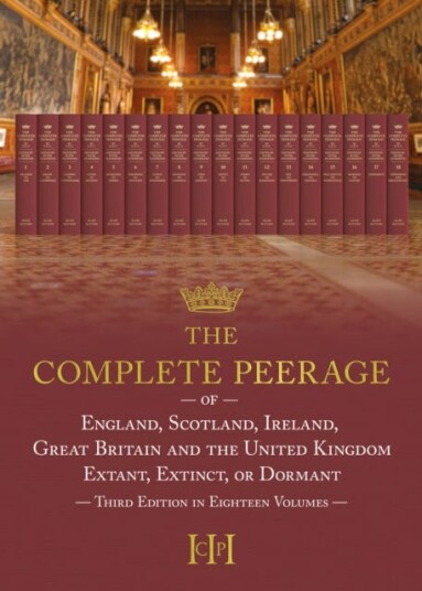 The Complete Peerage AbAdam to Ayr