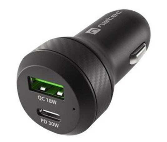 Natec Coney car power adapter - USB 24 pin USB-C Natec Coney car power adapter - USB 24 pin USB-C