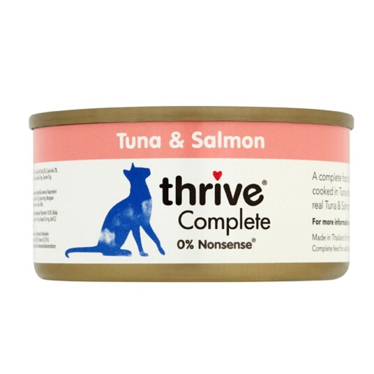 Thrive Complete 6 X 75 G Tunfisk & Laks