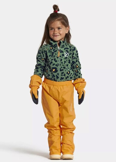 Didriksons Idur Kids Pants Happy Orange 100 Regnbukser Didriksons Idur Kids Pants Happy Orange 100 Regnbukser