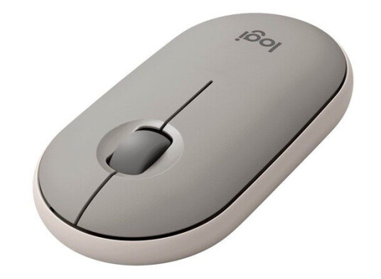 Logitech Pebble M350 - Mus - Optisk - 3 knapper - Beige Logitech Pebble M350 - Mus - Optisk - 3 knapper - Beige