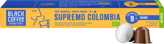 Black Coffee Roasters | Supremo Colombia 10 kapsler til Nespresso®
