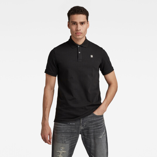 G-Star RAW Dunda Slim Polo - Black - Men XL Black male G-Star RAW Dunda Slim Polo - Black - Men XL Black male